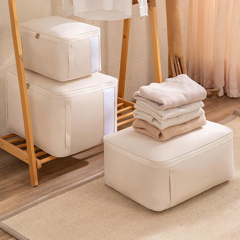 牛津布被子收纳袋大容量加厚防潮衣服棉被整理储物袋搬家打包专用,收纳整理,被子防尘袋,淘宝优惠券,粉丝福利购,淘宝优惠卷