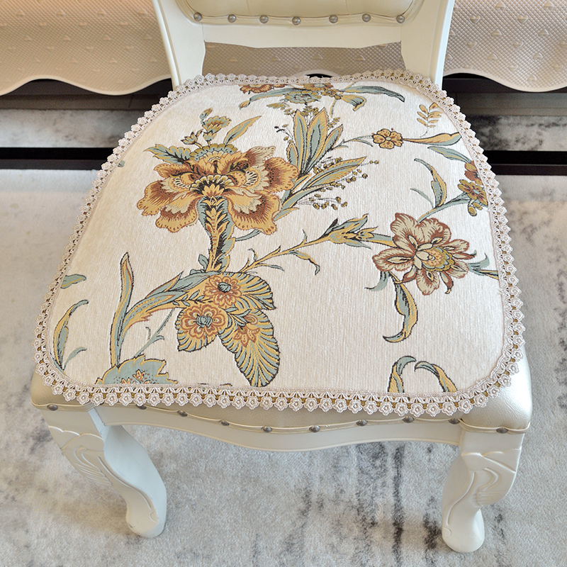 高档餐椅垫 美式欧式防滑椅座垫坐垫凳垫四季通用马蹄形餐桌椅垫,居家布艺,椅垫,淘宝优惠券,粉丝福利购,淘宝优惠卷