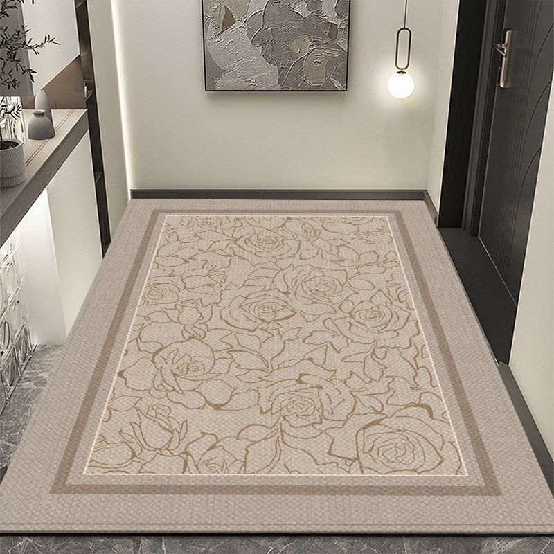 地垫入户门垫进门口2025新款高级感耐脏防滑垫子家用玄关地毯加厚