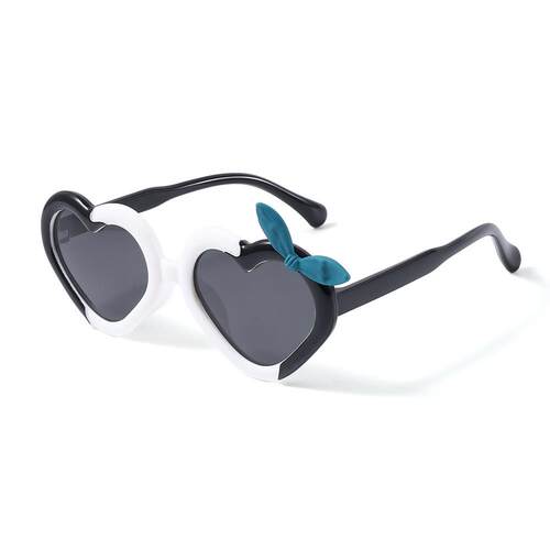 0225新款心形可爱童偏光太阳镜TPEE材质尚JC2138时潮流儿童墨镜JC
