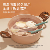 新款 抗菌奶瓶刷专用清洗刷带置物架吸管奶嘴刷婴儿奶瓶硅胶清洁套