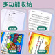 莫兰迪色A4文件夹PP透明插页资料30页防水学生捆绳试卷收纳
