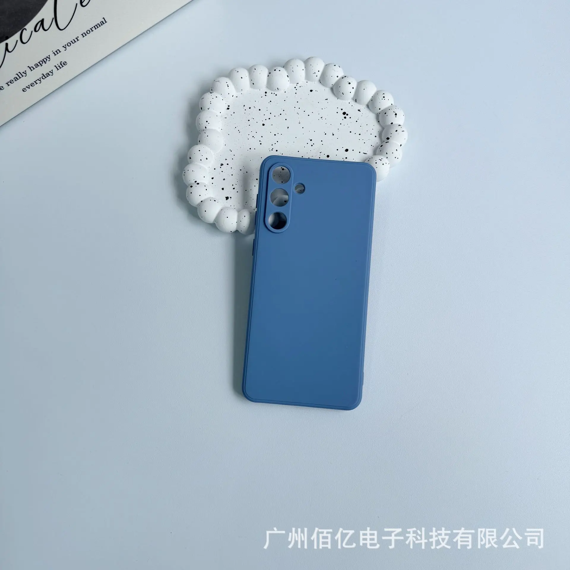 适用m55 支架 a15 简约全包直边魔方精孔仿液态硅胶a23