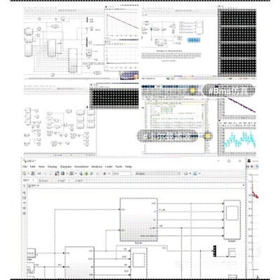 BMS电池管理系统SOC估计模型 电池管理系统simulink