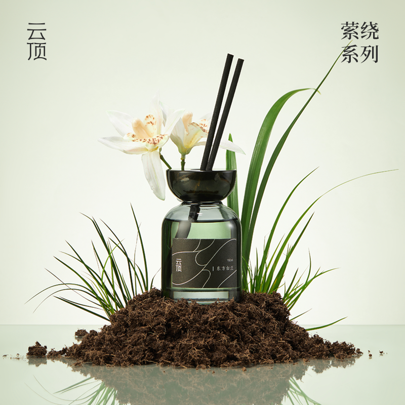 云顶萦绕系列无火香薰乌木玫瑰栀子扩香节日礼物