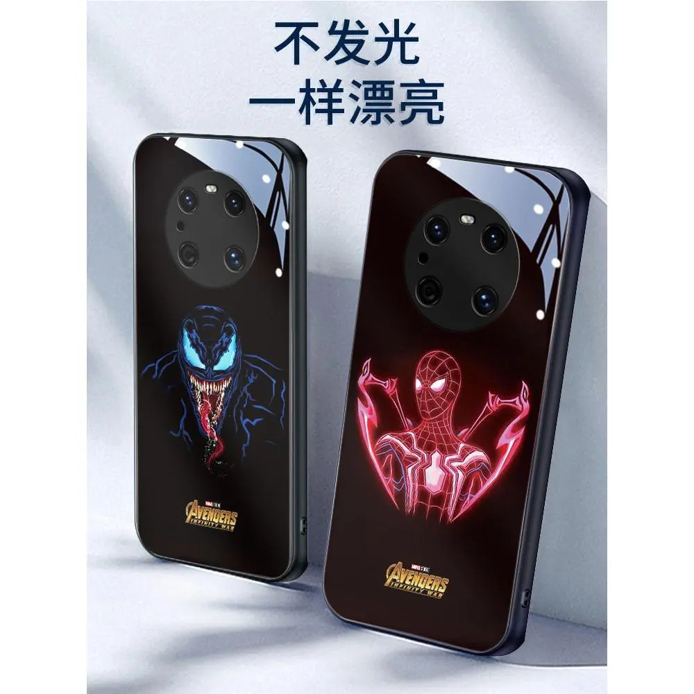 适用mate60pronova12来电发光p70漫威50pro个性