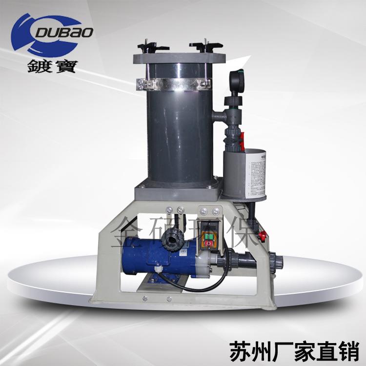 防酸碱PVC铬酸过滤机耐腐蚀PVC三价铬过滤机化学液过滤机