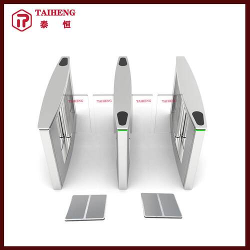 电动人行道闸人体静电检测门禁系统玻璃闸机智能快速安全屏障门