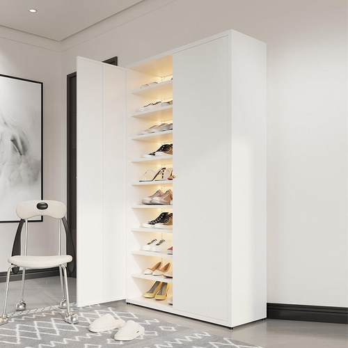 家用门口鞋柜收纳柜多层大容量置物架防潮收纳柜室内入户门鞋架子