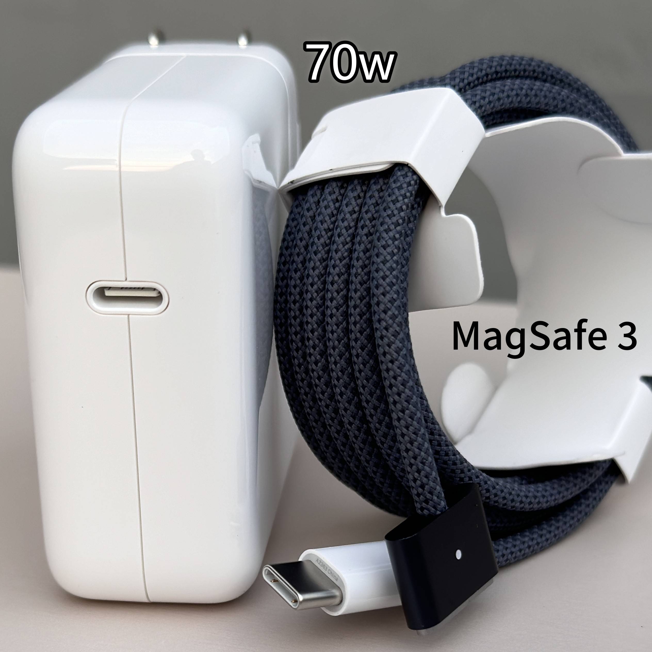 适用于14寸Macbookpro Apple A2918 Notebook A3112 Computer 70W原装充电器A2992电源适配器Usb-C转Magsafe3