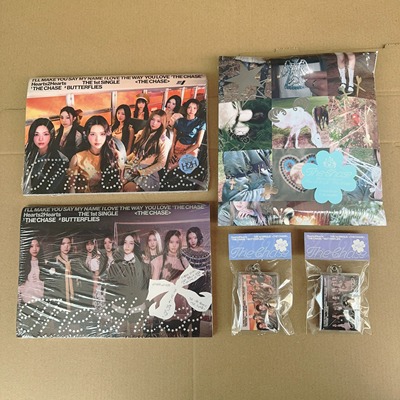 官方正版心妹Hearts2Hearts h2h出道专辑 mini1 the chase 心