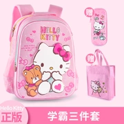 Hello Kitty túi trẻ em học sinh tiểu học nữ lớp 1-3 helloktyty cô gái công chúa ba lô - Túi bé / Ba lô / Hành lý