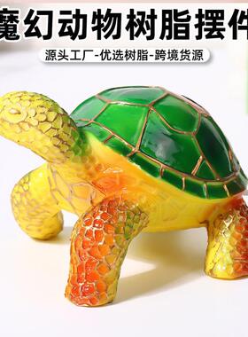 跨境仿真树脂摆件创意家居床头台灯摆件可爱儿童夜灯摆件