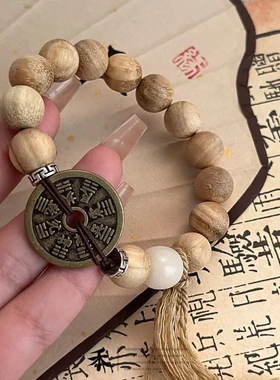 木串珠莲花手链2025女生新款中式手串禅意小众复古手饰闺蜜手工