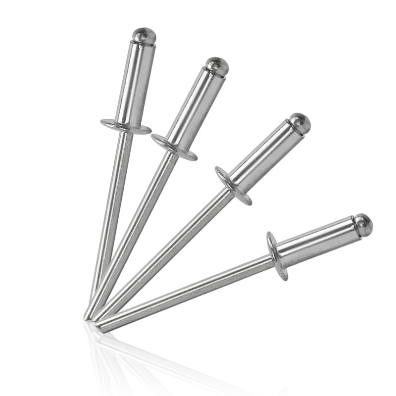 铝制拉铆钉抽芯铆钉 开口型平圆头拉丁 拉铆钉装M2.O4M3.2M4M5包