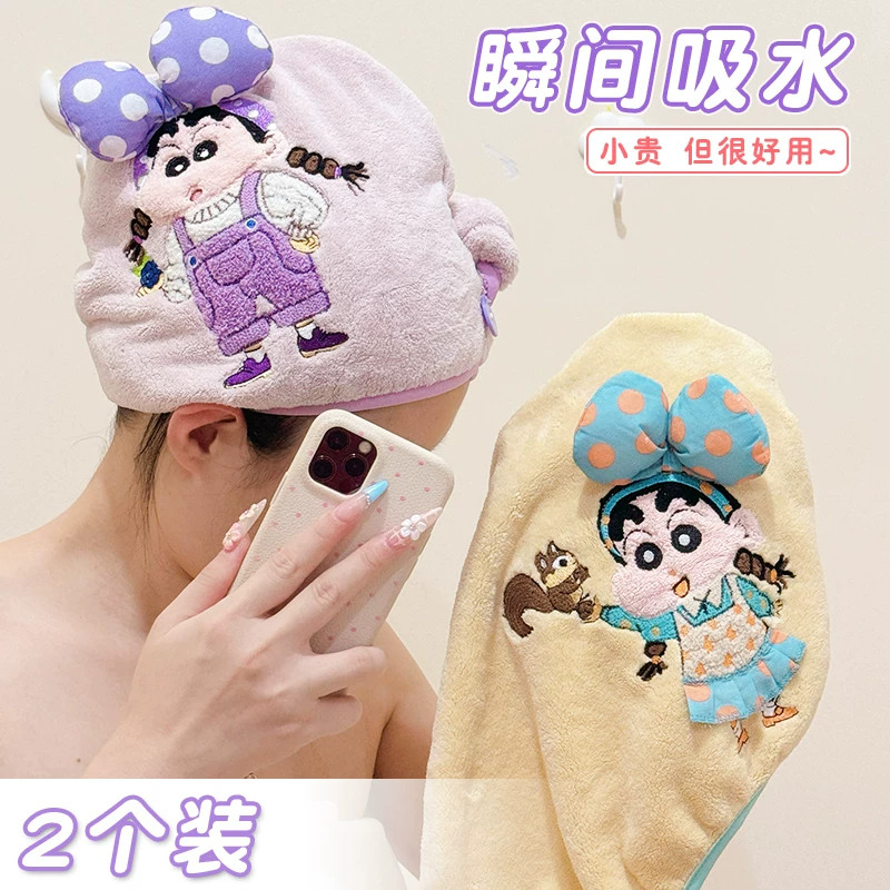 干发帽超强吸水速干儿童2026新款女童可爱加厚神器成人擦头发浴帽