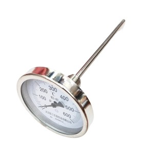 土窑面包窑烤房烤炉温度计0-600不锈钢材质防R腐耐温防潮湿温度表