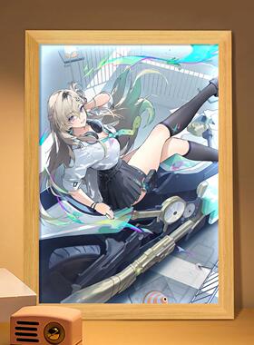 琳奈周边灯光画鸣潮二次元热门游戏同人手办吧唧装饰摆件创意礼物