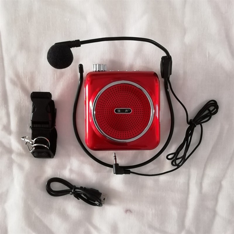 强声扩音器T300便携多功能教学教师专用腰挂导游讲课插卡扩音机