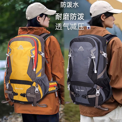 艾王户外登山包35L徒步旅行双肩