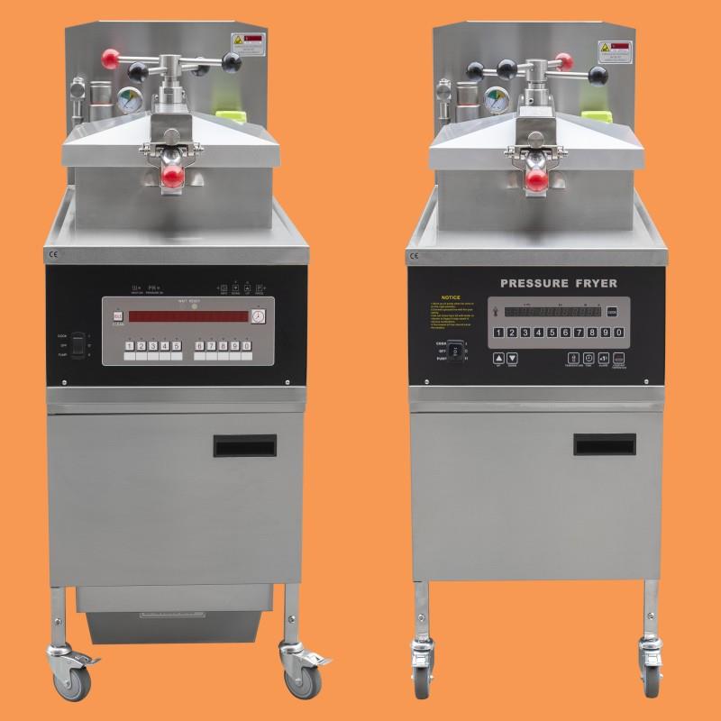 美式炸鸡设备电脑版PFE-800压力炸锅自带过滤器过滤纸油炸炉