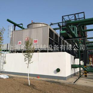 玻璃钢厂家经营方形横流冷却水塔高温低噪环保300T送货上门安装