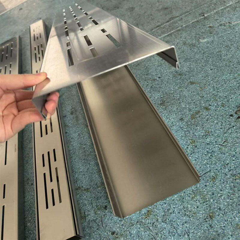 阳台排水沟露台排水槽不锈钢排水沟u型K槽迷你厨房地沟下水道盖板