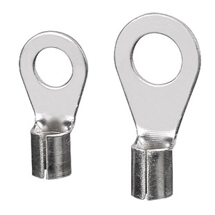 OT冷压端子接线鼻子铜线耳圆形裸端子0.5 16Q平方接线端子压线接