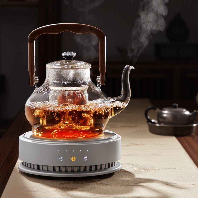 德茗堂猫眼四代电陶o炉家用小型玻璃壶陶壶烧水煮茶智能静音电热