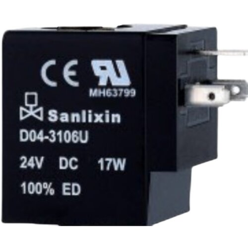 Sanlixin 三力信 D04-s3106U  UL认证电磁阀线圈 DC24V AC220V