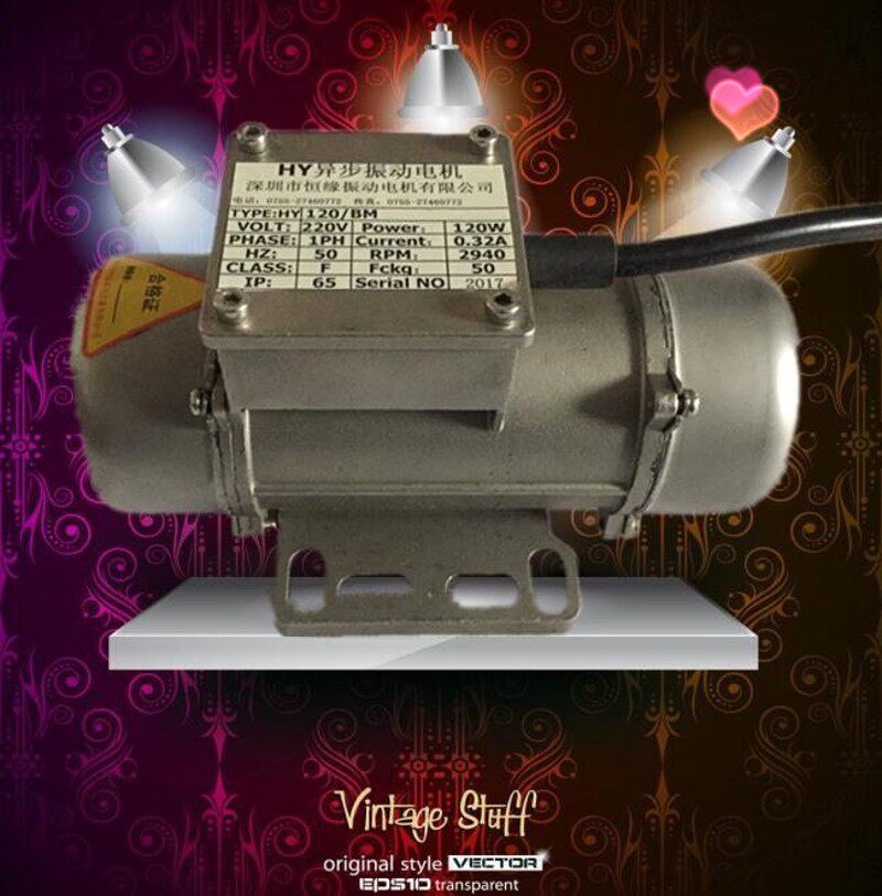 振动电机新款不锈钢304材质振动马达30W-120W小型振动器