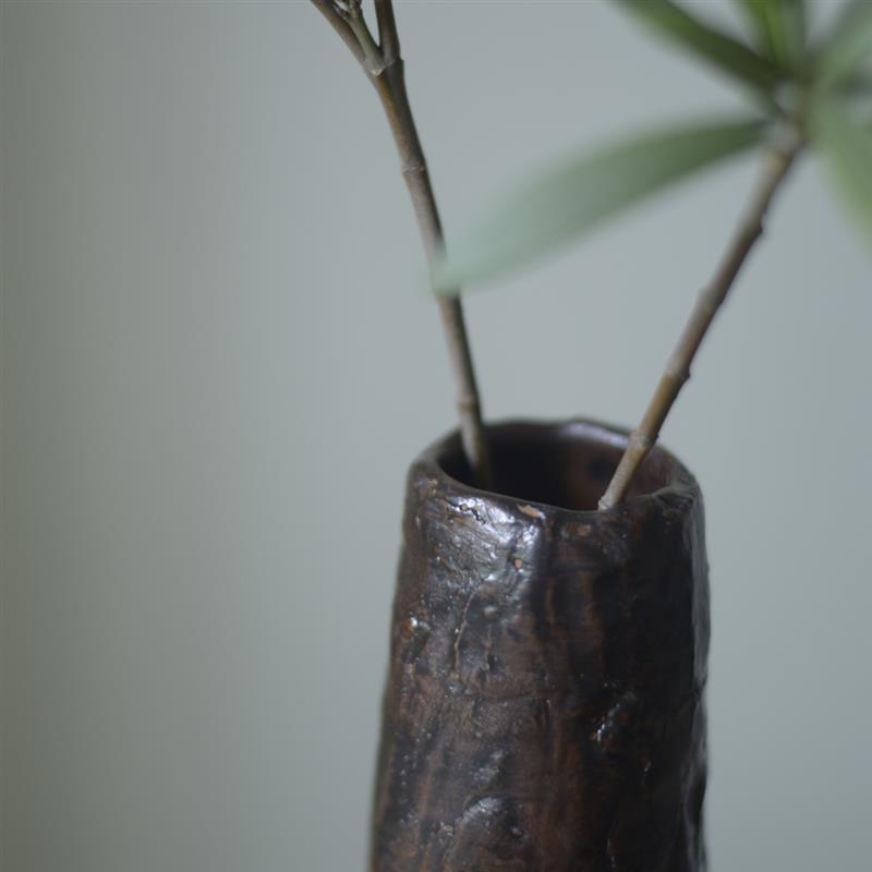 香美陶瓷花瓶装饰品客厅插花小户覆古禅宗小花罐桌面水培茶道