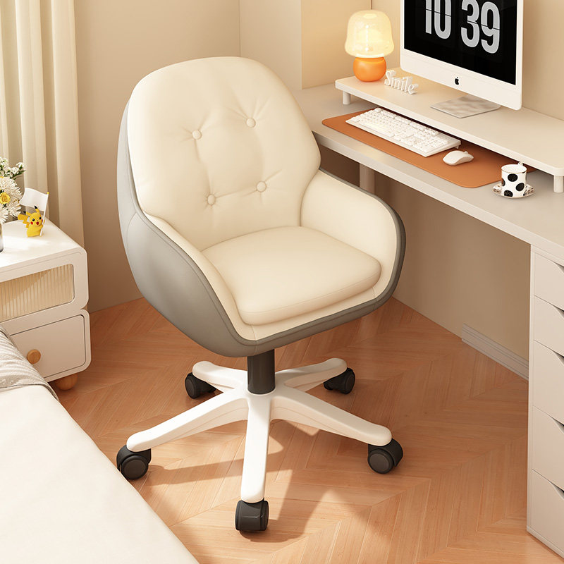 椅子女生卧室电脑椅家用书桌学习写字椅宿舍舒适久坐小型靠背凳子