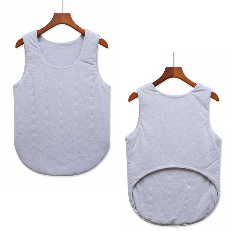 纯棉花护肚兜保暖背心成人睡觉防着凉加厚内衣男女士通用护肚护胸