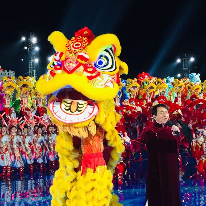 醒狮南狮正宗广东醒狮装饰狮头 一号狮头 二号狮头定做特大号狮头
