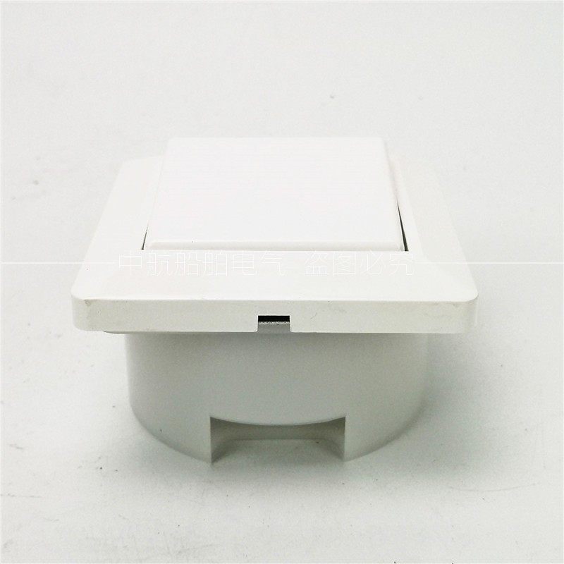 船用舱室嵌入式墙壁开关HE-2N-1/2单开单双联双开一开双控250V16A