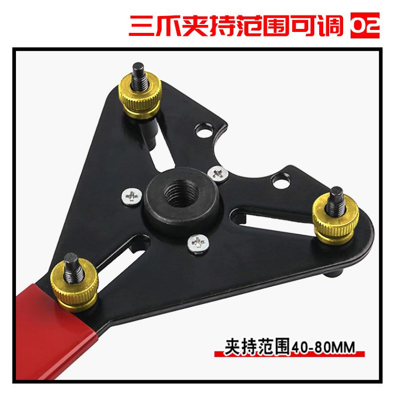 压头吸盘拉马维修工具两用扳手拆松紧固定拆汽车空调压缩机离合器