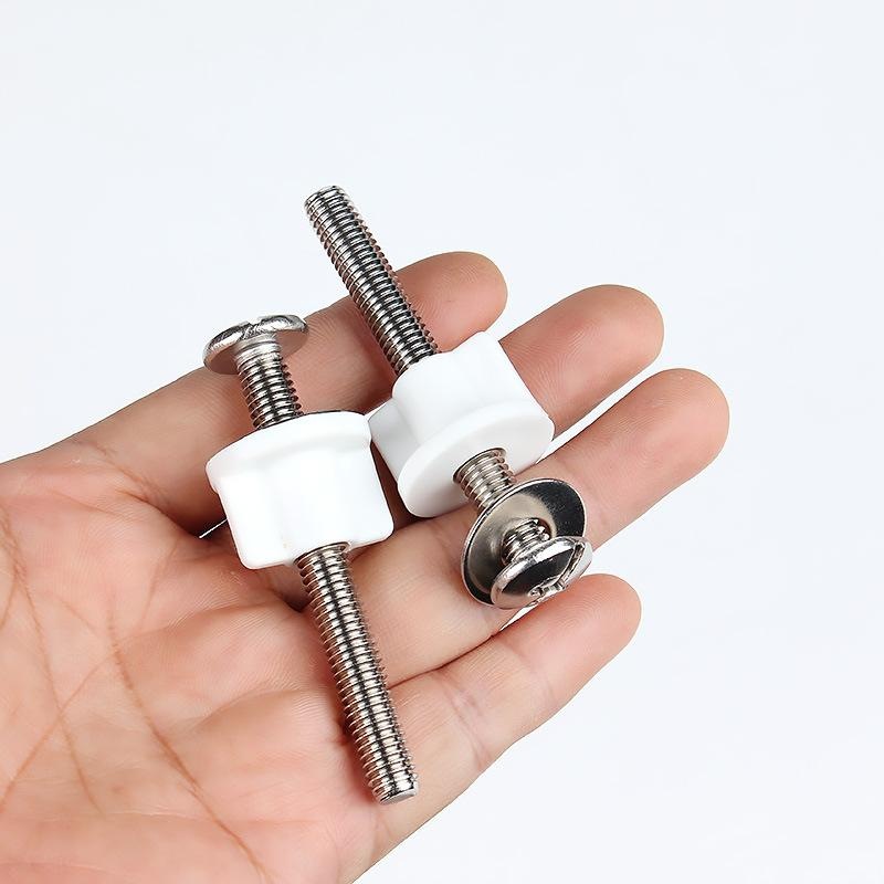 马桶盖螺丝下锁螺栓座便器安装固