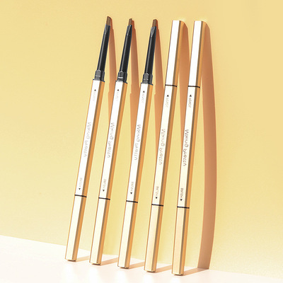 《眉笔/小金条AC1p701-不易脱色画眉带眉刷晕染细头初学双头