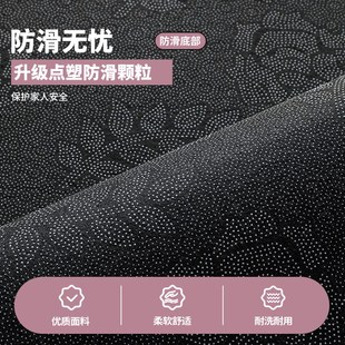 花卉飘窗垫窗台垫四季 新款 通x用羊羔绒阳台垫子榻榻米厚坐垫可定