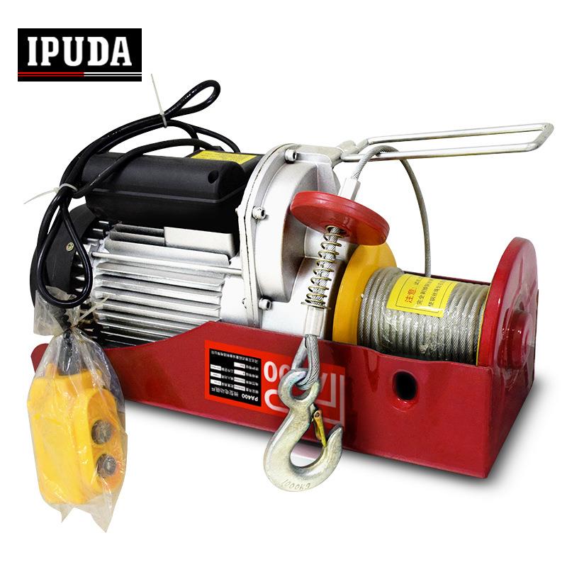 钢丝绳微型电动葫芦220v遥控家用小吊机200-1000kg电动葫芦提升机