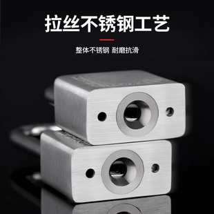 304不銹鋼掛鎖戶外防水防銹鎖頭通開獨立商用家用倉庫宿舍大門鎖