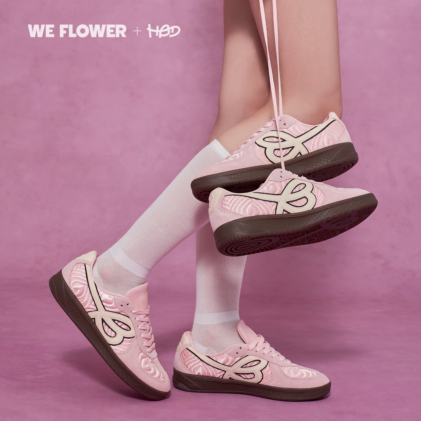 WeFlower七夕德训鞋女2025新款