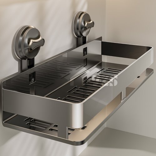 免打孔神器浴室壁挂收纳架