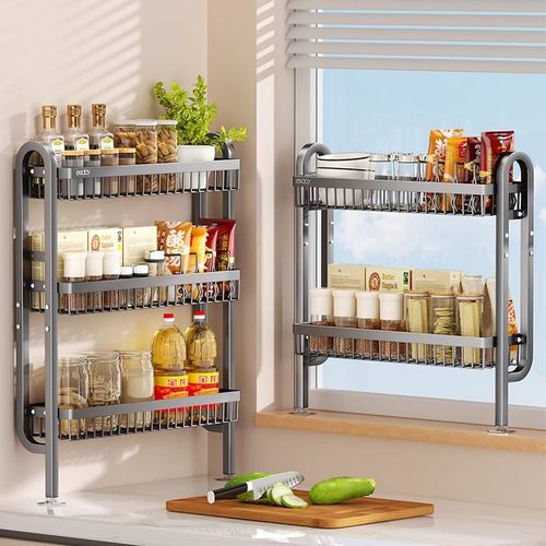 【小红薯爆款】壁挂窄缝调料架