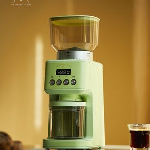 美喜啡咖啡豆磨豆机定时定量电动磨粉器具迷你小型家用自动研磨机