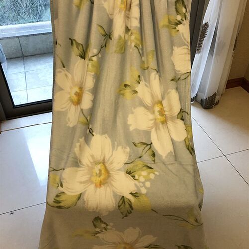 秋冬款超柔单层法兰绒毛毯毯子办公室午睡毯沙发毯180*200