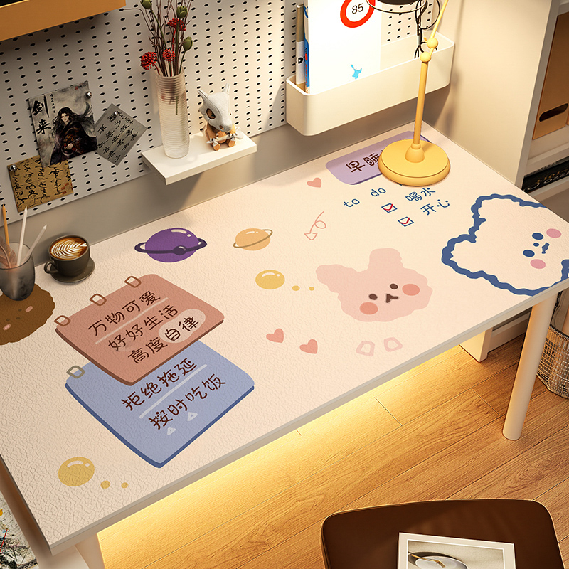 护眼儿童书桌垫防水防油免洗桌布环保学生学习写字台垫办公桌面垫