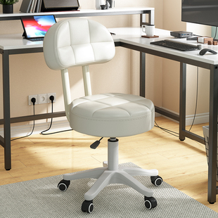 家用万向轮椅子舒适久坐办公座椅电脑椅子学生学习椅宿舍靠背凳子