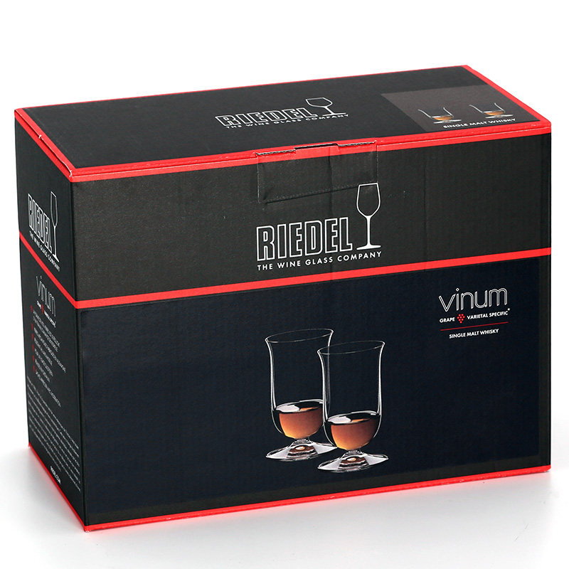 奥地利Riedel力多 单一麦芽威士忌杯 烈酒杯 德国进口水晶杯2支装